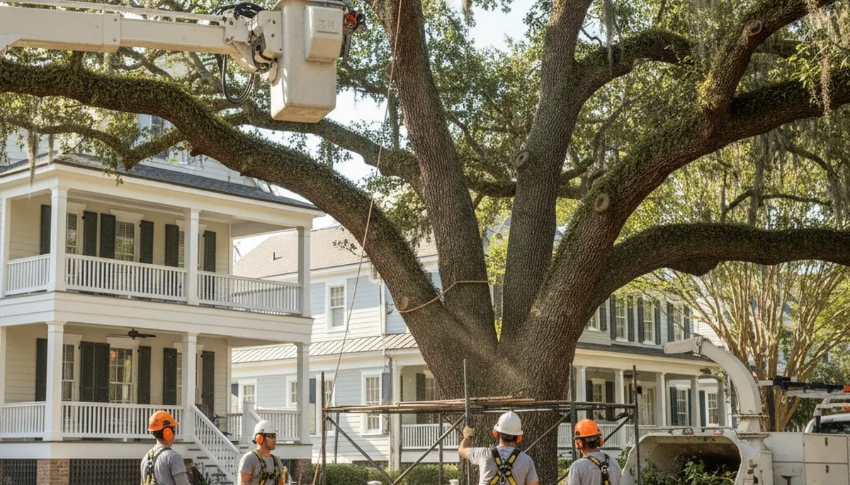 Charleston, SC tree service team providing professional tree trimming and removal for local properties